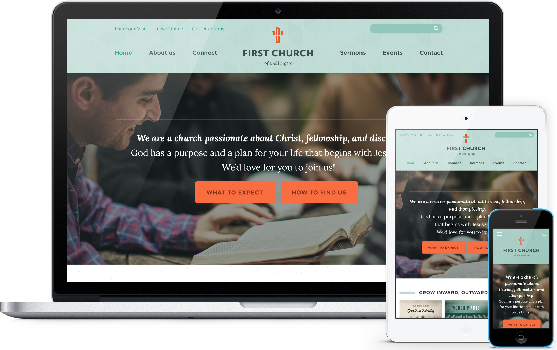 church media websites